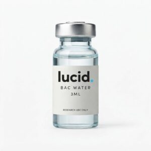 Lucid Bacteriostatic Water 3ml - USP Grade Sterile Water