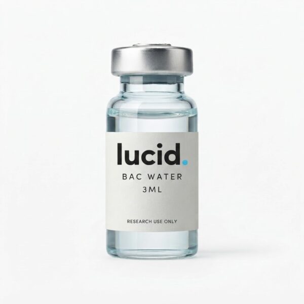 Lucid Bacteriostatic Water 3ml - USP Grade Sterile Water