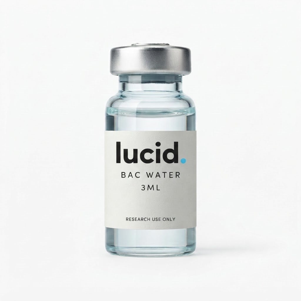 Lucid 3ml bacteriostatic water vial